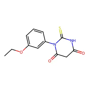 1-(3-Ethoxyphenyl)-2-thioxodihydropyrimidine-4,6(1h,5h)-dione structure