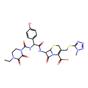 头孢哌酮 structure