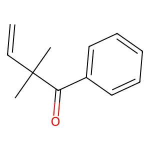 2,2-Dimethyl-1-phenyl-3-buten-1-one structure
