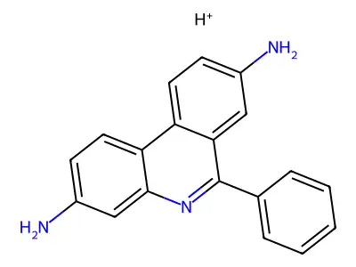3,8-Diamino-6-phenyl-phenanthridine structure