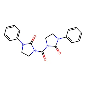 1,1'-Carbonylbis(3-phenylimidazolidin-2-one) structure