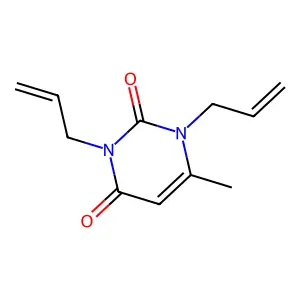 N(1),N(3)-Diallyl-6-methyluracil structure