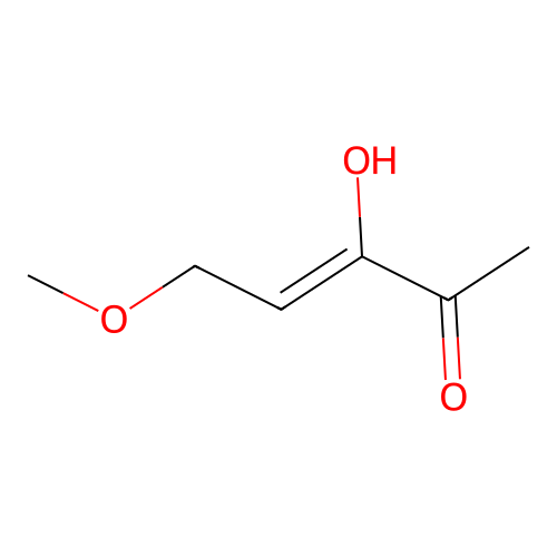 2-Penten-4-one, 2-hydroxy-5-methoxy- structure