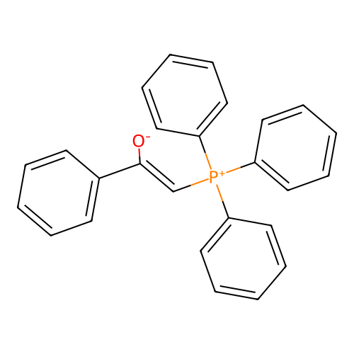 (Z)-1-phenyl-2-triphenylphosphaniumylethenolate structure