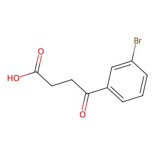 4-(3-Bromophenyl)-4-oxobutanoic acid structure