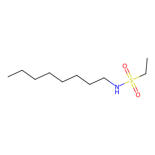 N-octylethanesulfonamide structure