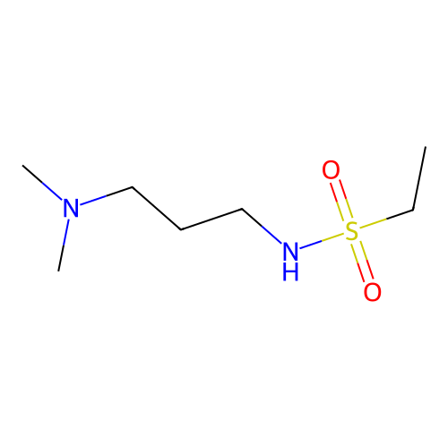 N-[3-(dimethylamino)propyl]ethanesulfonamide structure