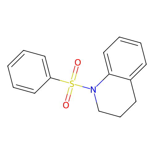 1-(Phenylsulfonyl)-1,2,3,4-tetrahydroquinoline structure