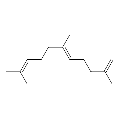 2,6,10-Trimethylundeca-1,5,9-triene structure