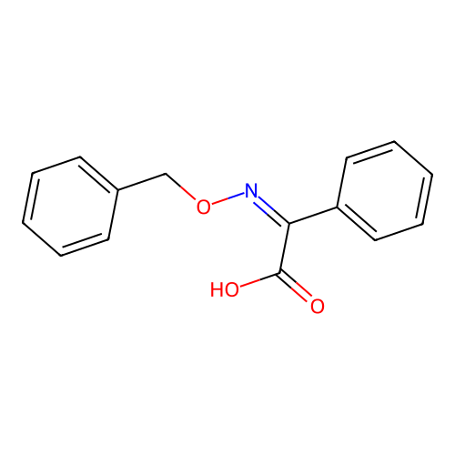2-(Benzyloxyimino)-2-phenylacetic acid structure