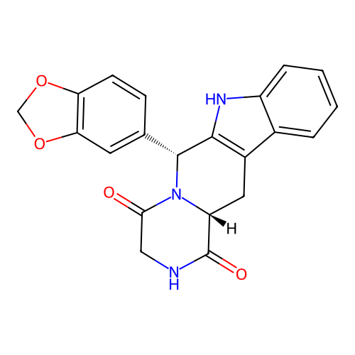 Nortadalafil structure