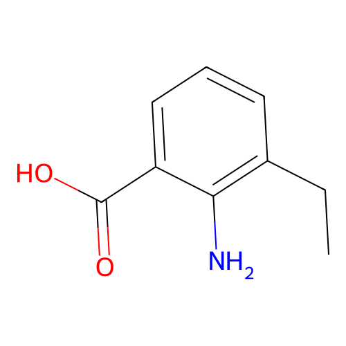 2-氨基-3-乙基苯甲酸 structure