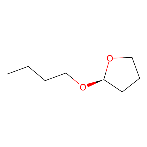 (2R)-2-butoxyoxolane structure