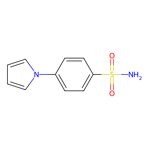 4-(1H-Pyrrol-1-yl)benzenesulfonamide structure