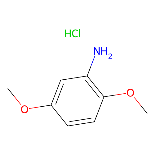 2,5-Dimethoxyaniline hydrochloride structure