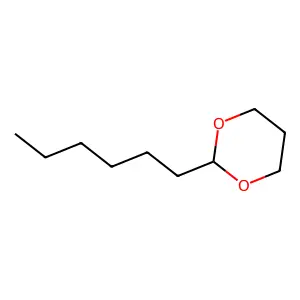 2-Hexyl-1,3-dioxane structure
