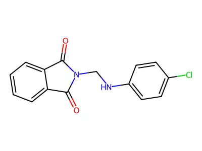 1-[(5,8-Dichloroquinolin-4-yl)amino]-3-(diethylamino)propan-2-ol structure