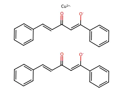 Hydroxyl 1,5-diphenyl-penta-1,4-dien-3-one structure