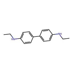 N-ethyl-4-[4-(ethylamino)phenyl]aniline structure