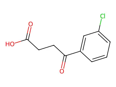 4-(3-Chlorophenyl)-4-oxobutanoic acid structure
