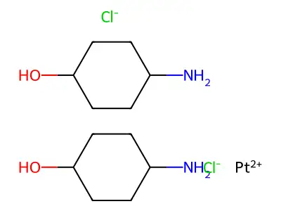 Platinum(2+) chloride--4-aminocyclohexan-1-ol (1/2/2) structure