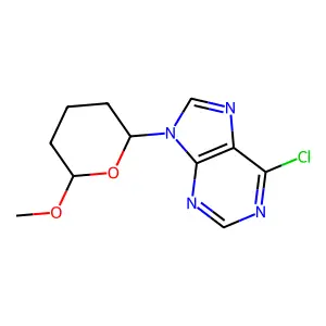 Phosphonothioic acid, methyl-, O-(2,4-dichlorophenyl) O-methyl ester structure
