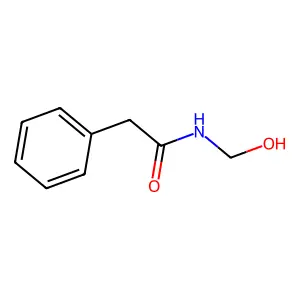 N-(Hydroxymethyl)phenylacetamide structure