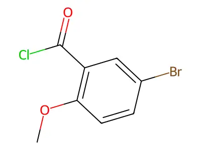 5-Bromo-2-methoxybenzoyl chloride structure