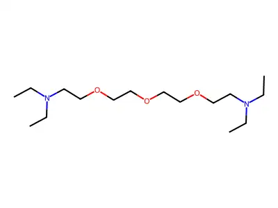Triethylamine, 2,2'''-oxydiethylenedioxydi- structure