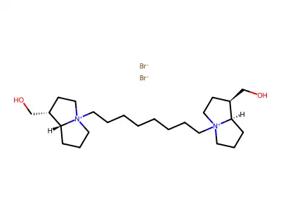 Lindelofidinium, 4,4'-(1,8-octamethylene)bis-, dibromide structure