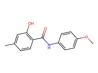 2-Hydroxy-N-(4-methoxyphenyl)-4-methylbenzamide structure