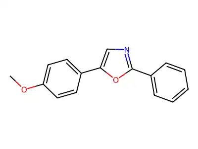 5-(4-Methoxyphenyl)-2-phenyloxazole structure