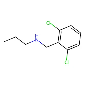 Benzenemethanamine, 2,6-dichloro-N-propyl- structure