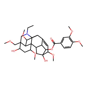 Falaconitine structure
