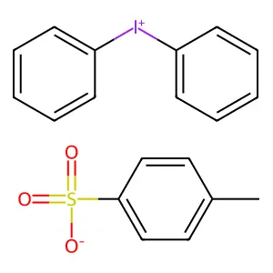Diphenyliodonium tosylate structure
