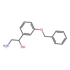 2-Amino-1-[3-(benzyloxy)phenyl]ethan-1-ol structure