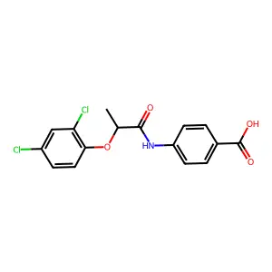 Cyclohexanecarboxylic acid, calcium salt structure