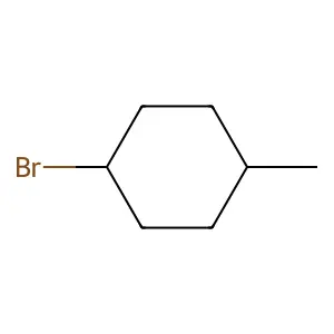 Cyclohexane, 1-bromo-4-methyl- structure
