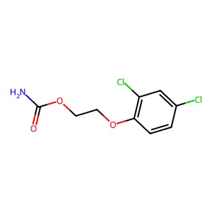 Clofeverine structure