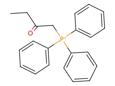 1-(Triphenylphosphoranyl)-2-butanone structure