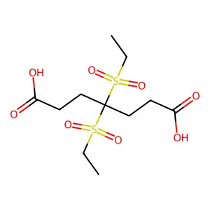 [4-({[4-(Acetylamino)phenyl]sulfonyl}amino)phenyl]arsonous acid structure