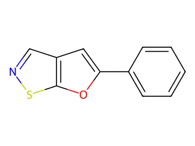 Furo[3,2-d]isothiazole, 5-phenyl- structure