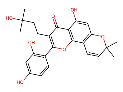 Morusinol structure