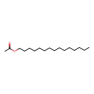 Pentadecyl acetate structure