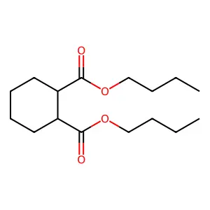 Dibutyl cyclohexane-1,2-dicarboxylate structure
