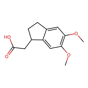 4-[(2-碘乙酰基)氨基]苯甲酸 structure