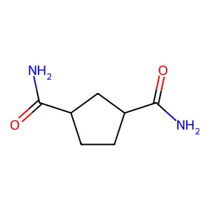 Cyclopentane-1,3-dicarboxamide structure