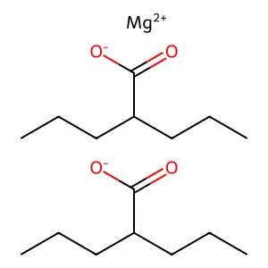 Magnesium Valproate structure