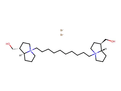 Trachelanthamidinium, 4,4'-decamethylenebis-, dibromide structure