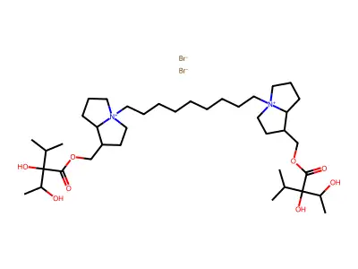 Viridiflorinium, 4,4'-nonamethylenebis-, dibromide structure